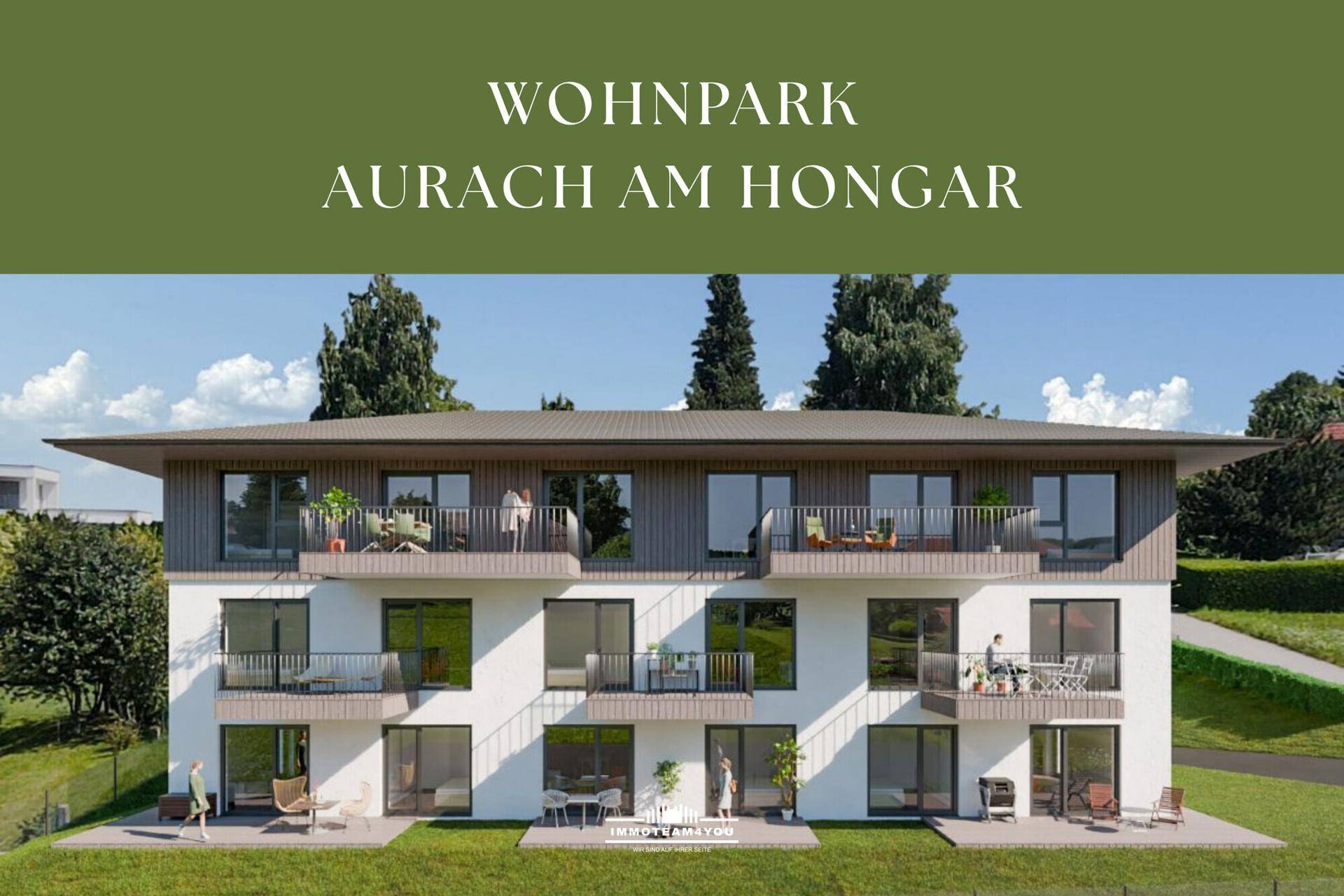 Blick auf das Haus