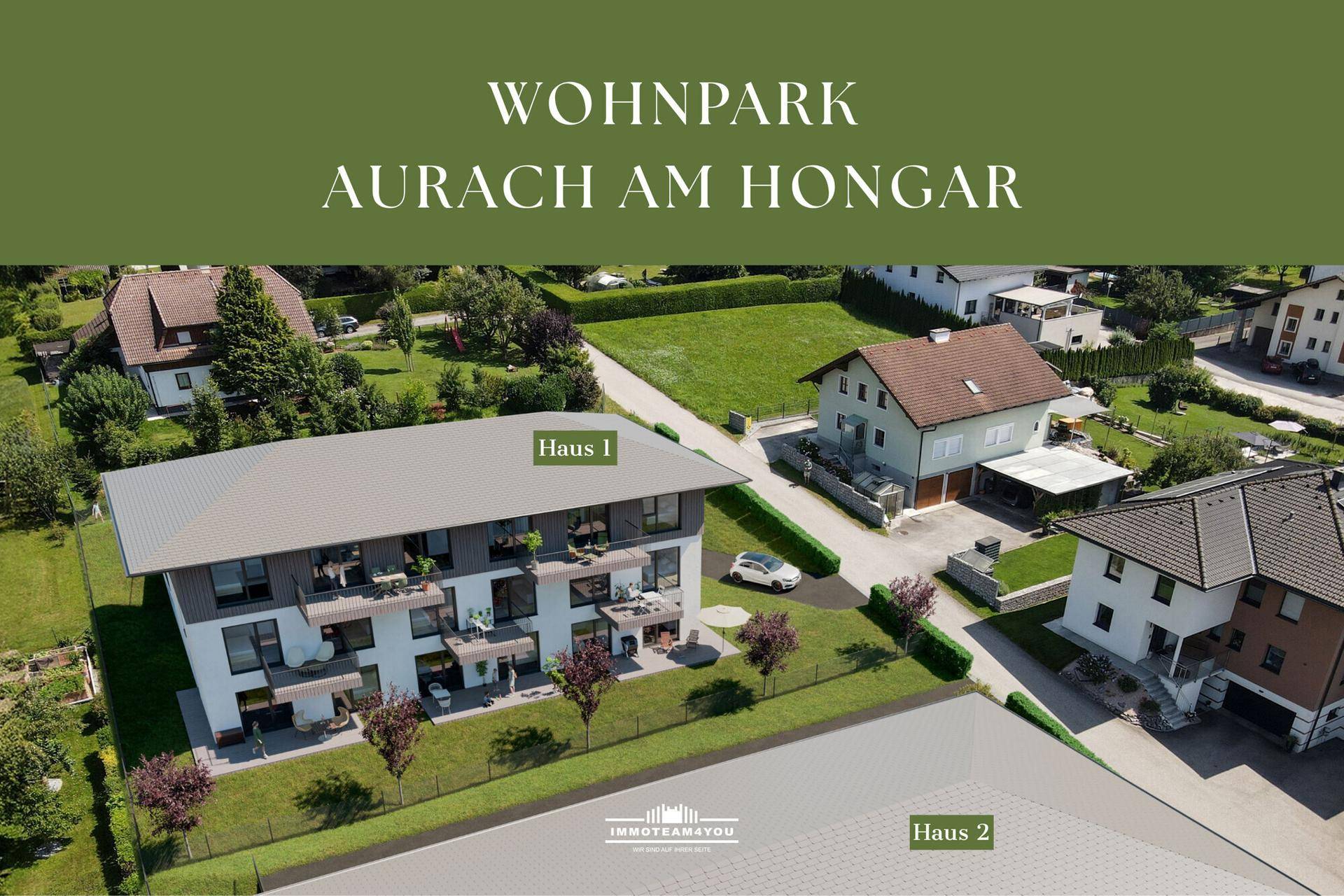 Wohnpark Aurach - Nähe Attersee - Zweitwohnsitz möglich. Top 1.07 Baustart bereits erfolgt. - Ansicht 3