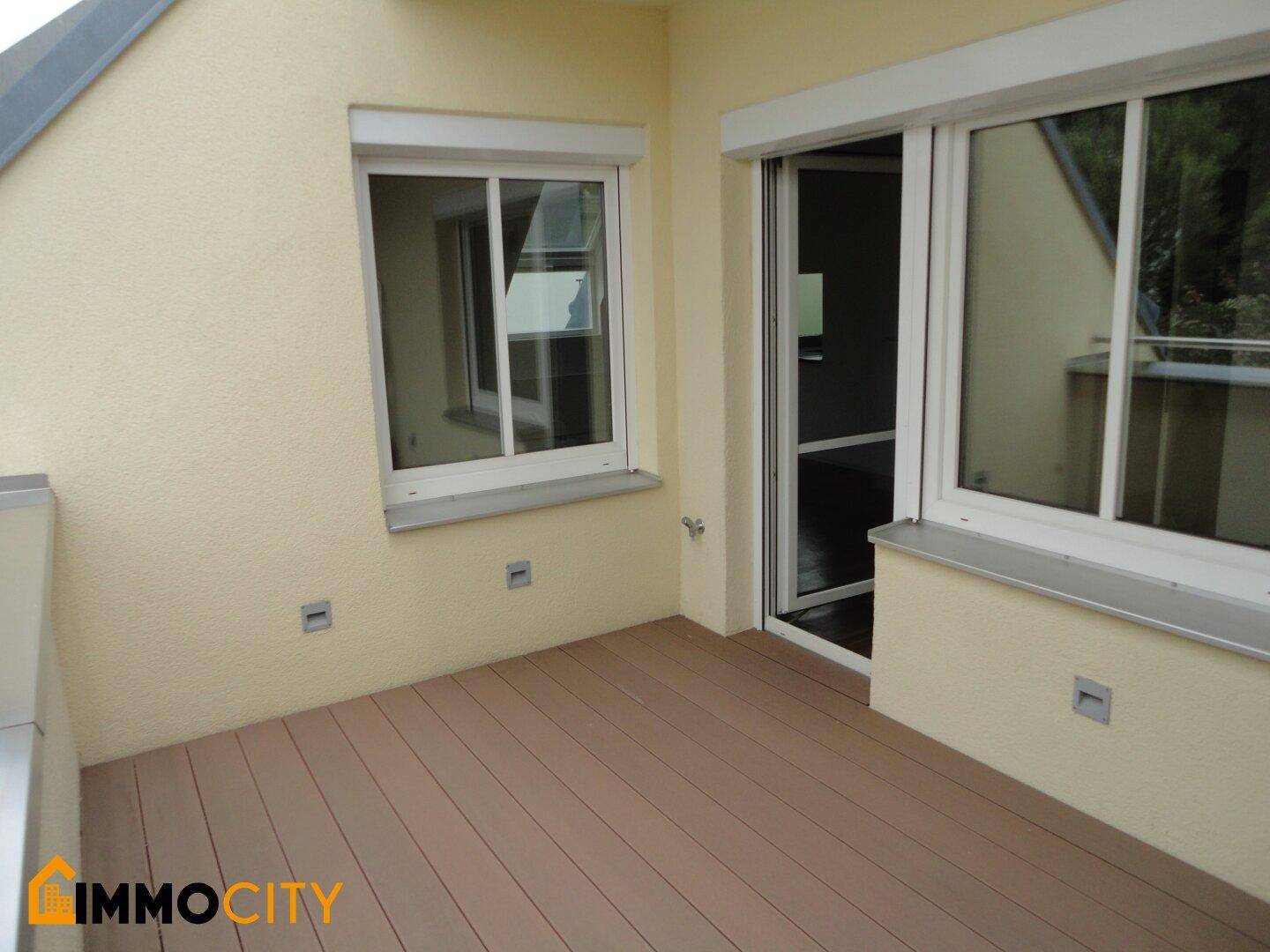 Balkon im UG