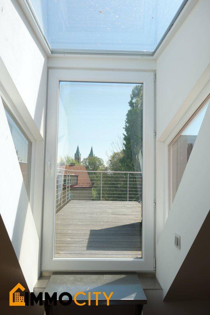 Dachterrassenausstieg