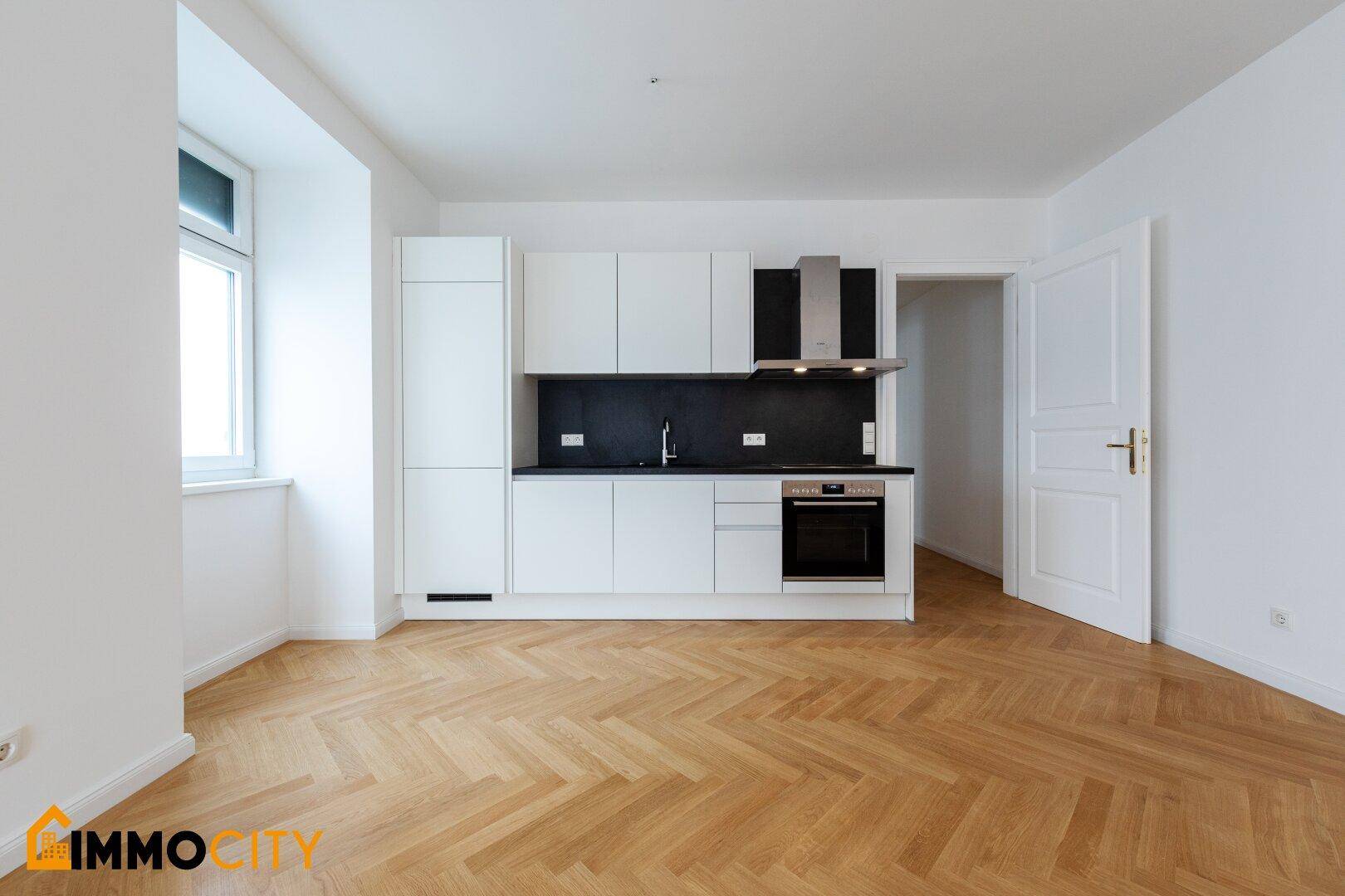 Hochexklusive 2-Zimmerwohnung mit sonnigem Eigengarten + Weinkeller nähe Mariahilfer Straße! - Ansicht 3