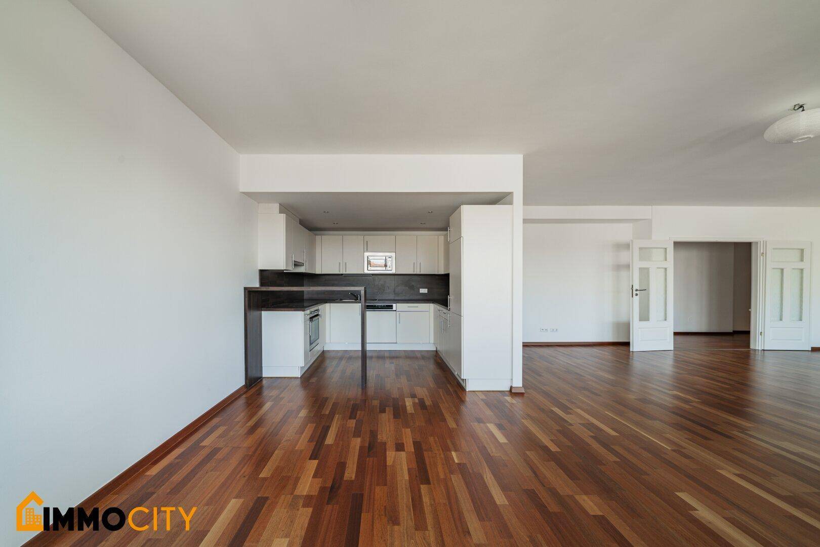 Hoch-Exklusiv und Moderne 4-Zimmer Wohnung (klimatisiert) im 7.Liftstock, nähe Karlskirche, Schwarzenbergplatz + 10 m² Balkon - Ansicht 6