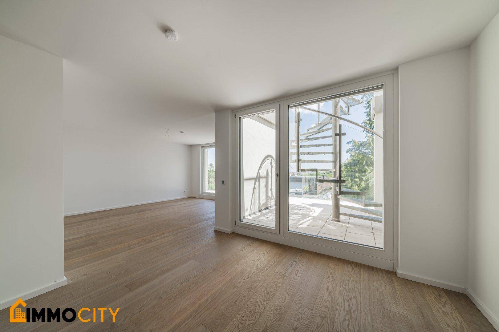 Ihre neue Dach-Traumwohnung, Wohnen im Grünen: XXL-Dachterrasse mit Panoramablick und 3 Stellplätzen im 13. Bezirk - Widok 6