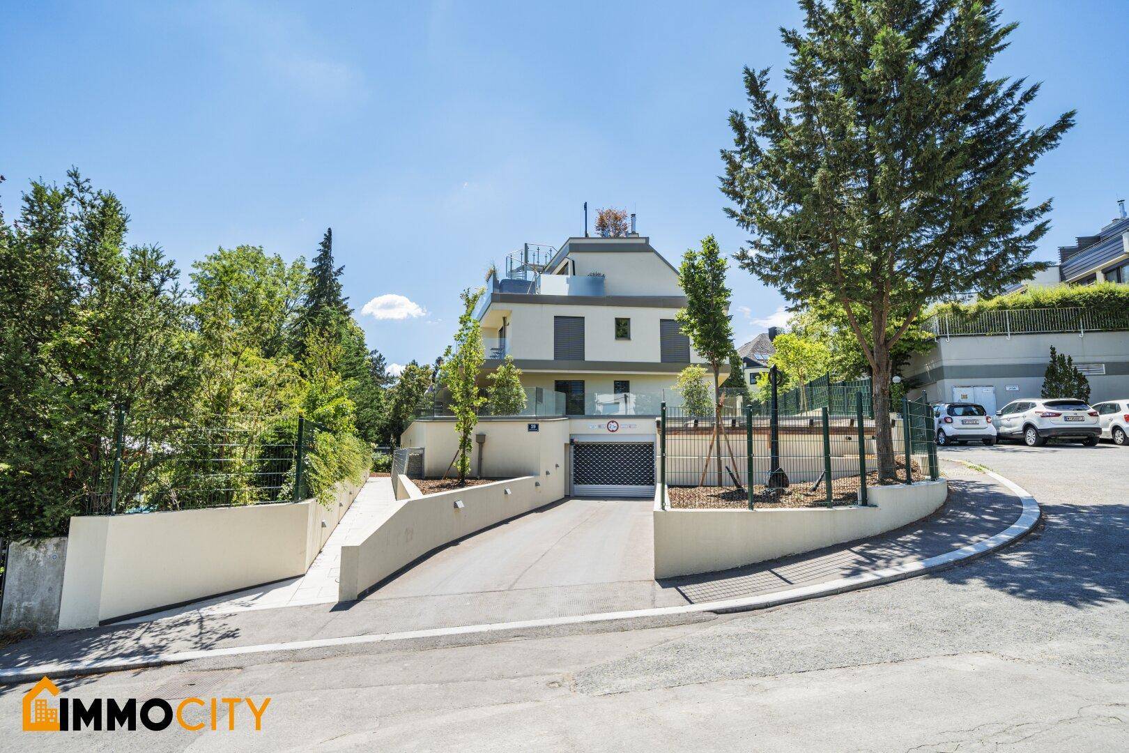 Ihre neue Dach-Traumwohnung, Wohnen im Grünen: XXL-Dachterrasse mit Panoramablick und 3 Stellplätzen im 13. Bezirk - Widok 3