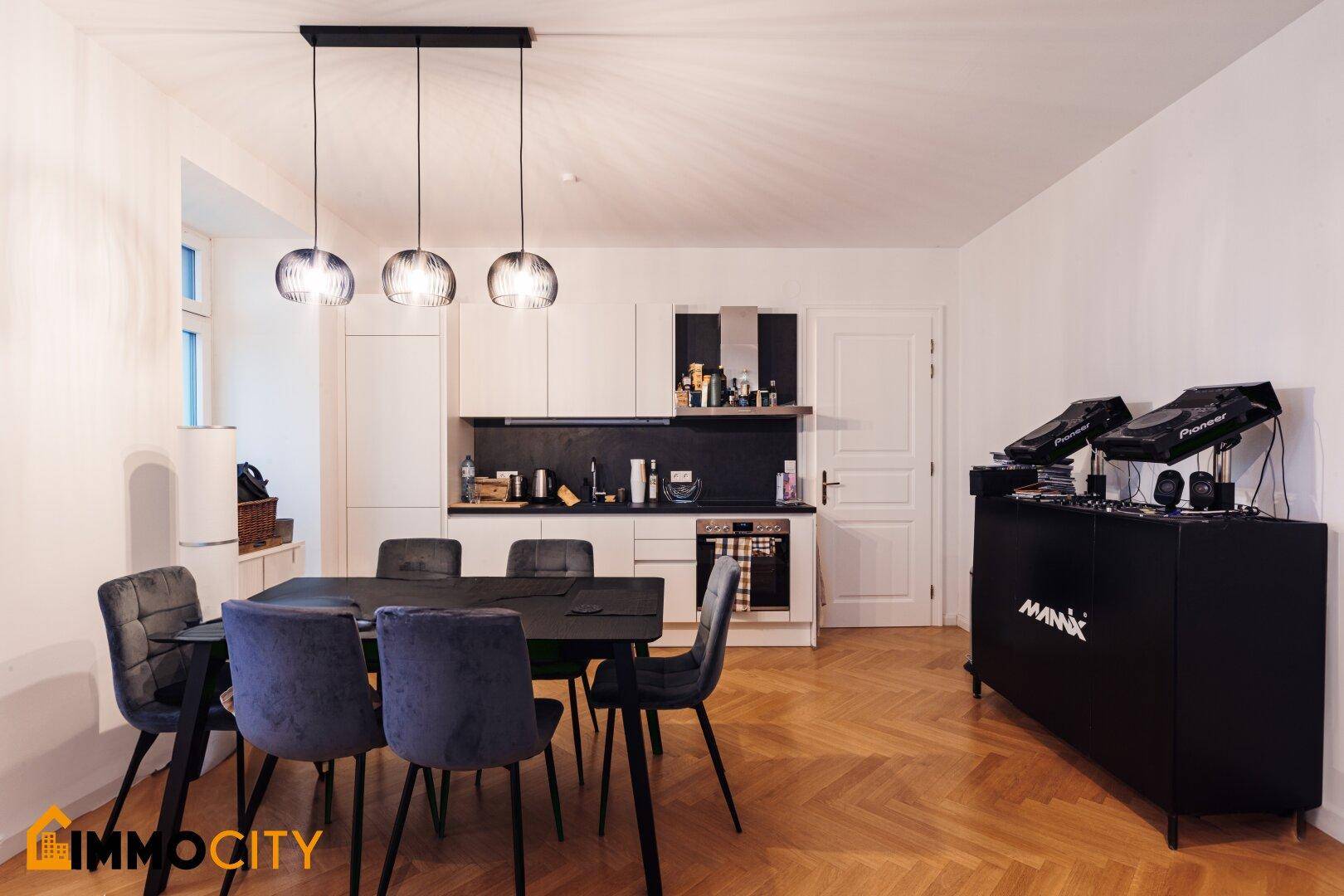 Hochexklusive 2-Zimmerwohnung mit sonnigem Eigengarten + Weinkeller nähe Mariahilfer Straße! - Ansicht 4