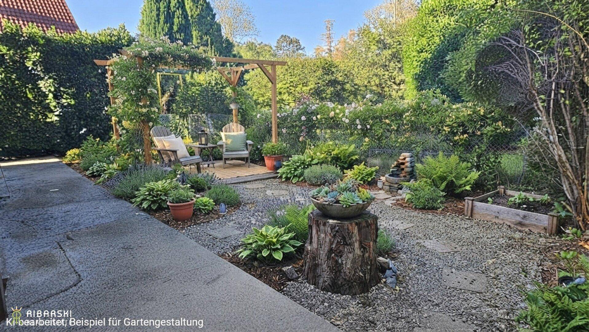 Beispiel Gartengestaltung