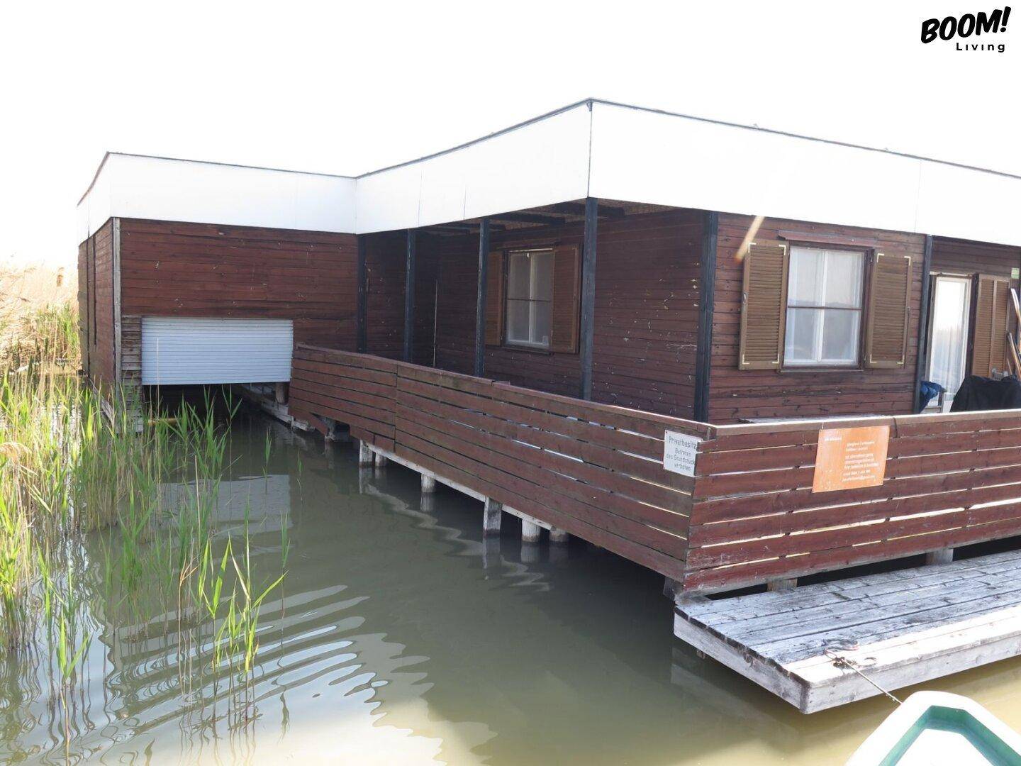 Seehütte inkl Dachterrasse mit Wasseranschluss mit Sicht auf Rust - Ansicht 4