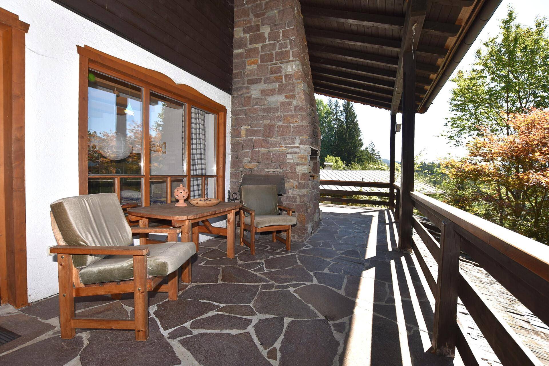 Terrasse oben