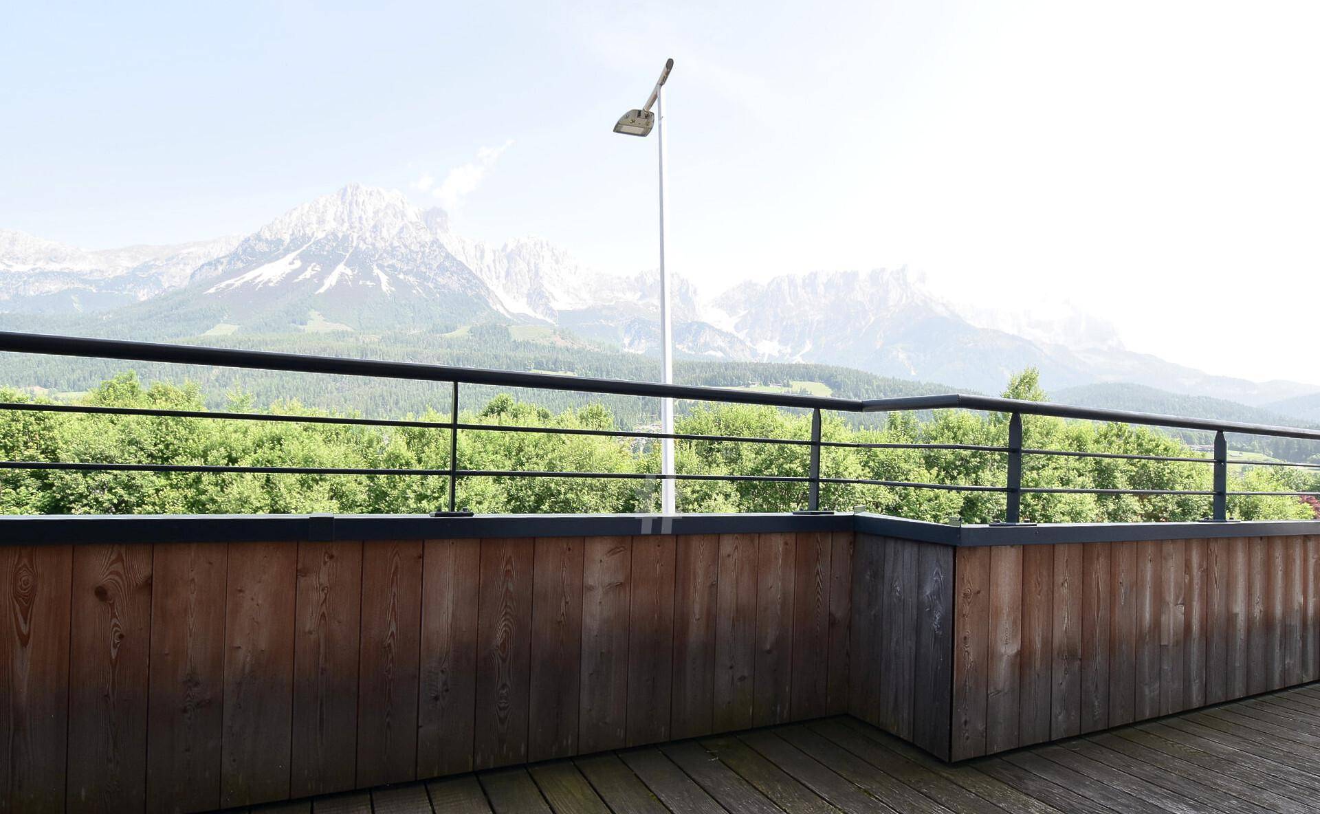 Blick auf den Wilden Kaiser