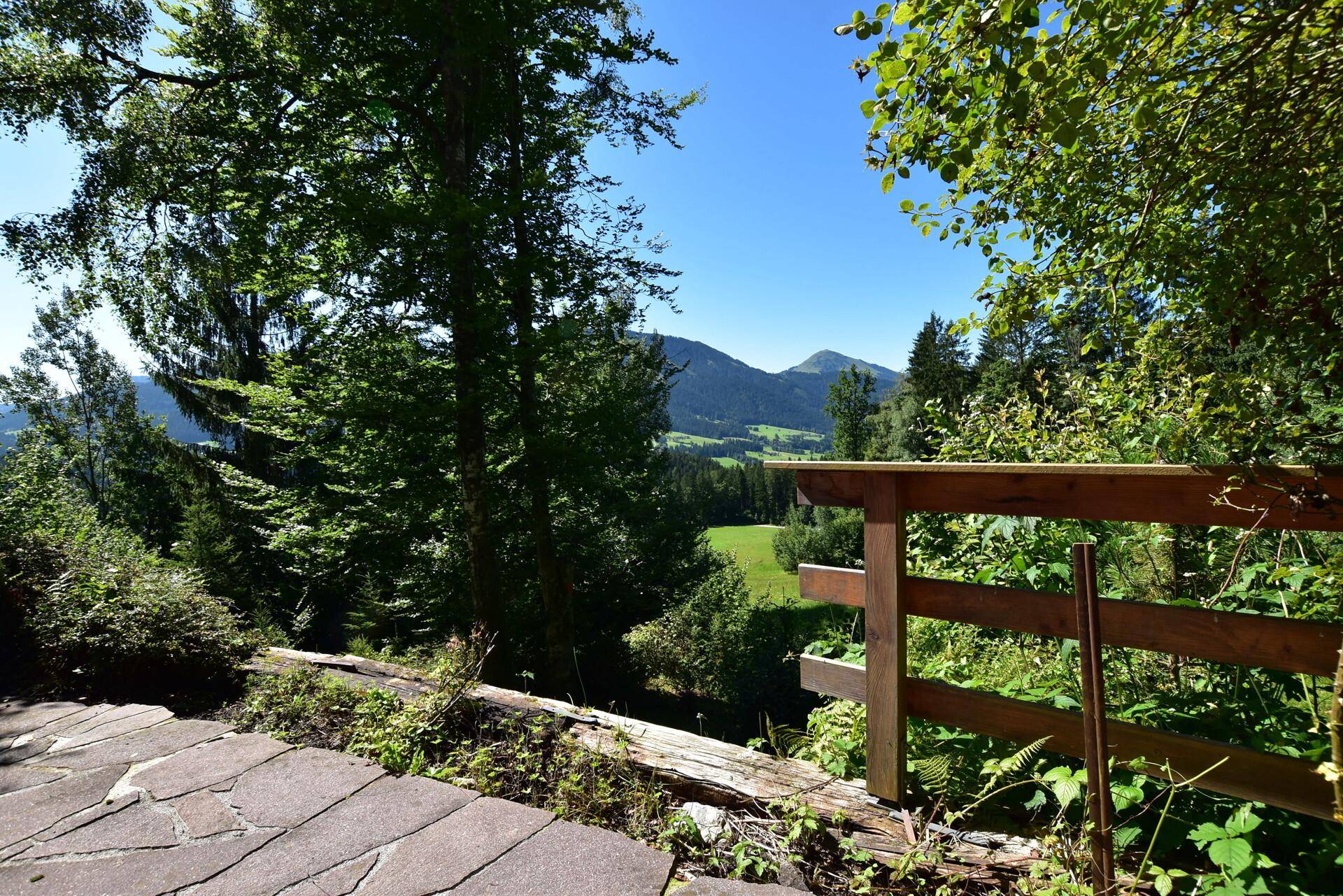Terrasse unten