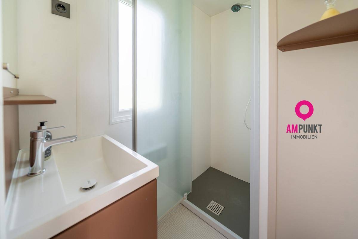 Mobilhome I Badezimmer