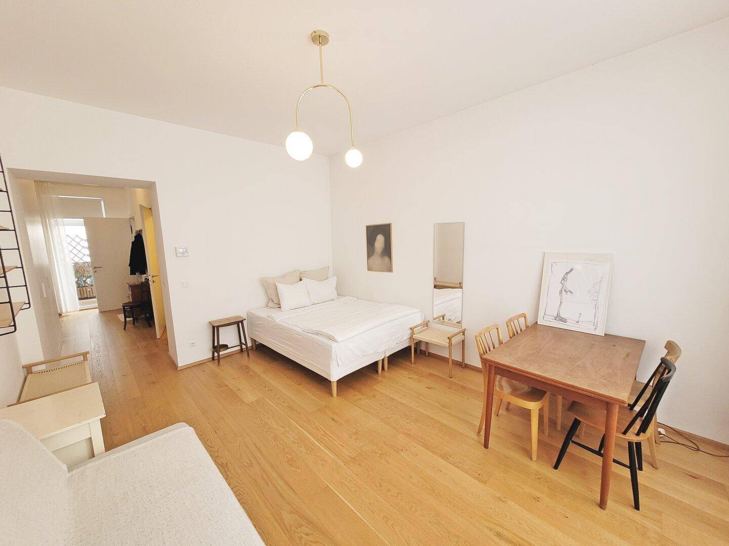 Wohn-Schlafzimmer