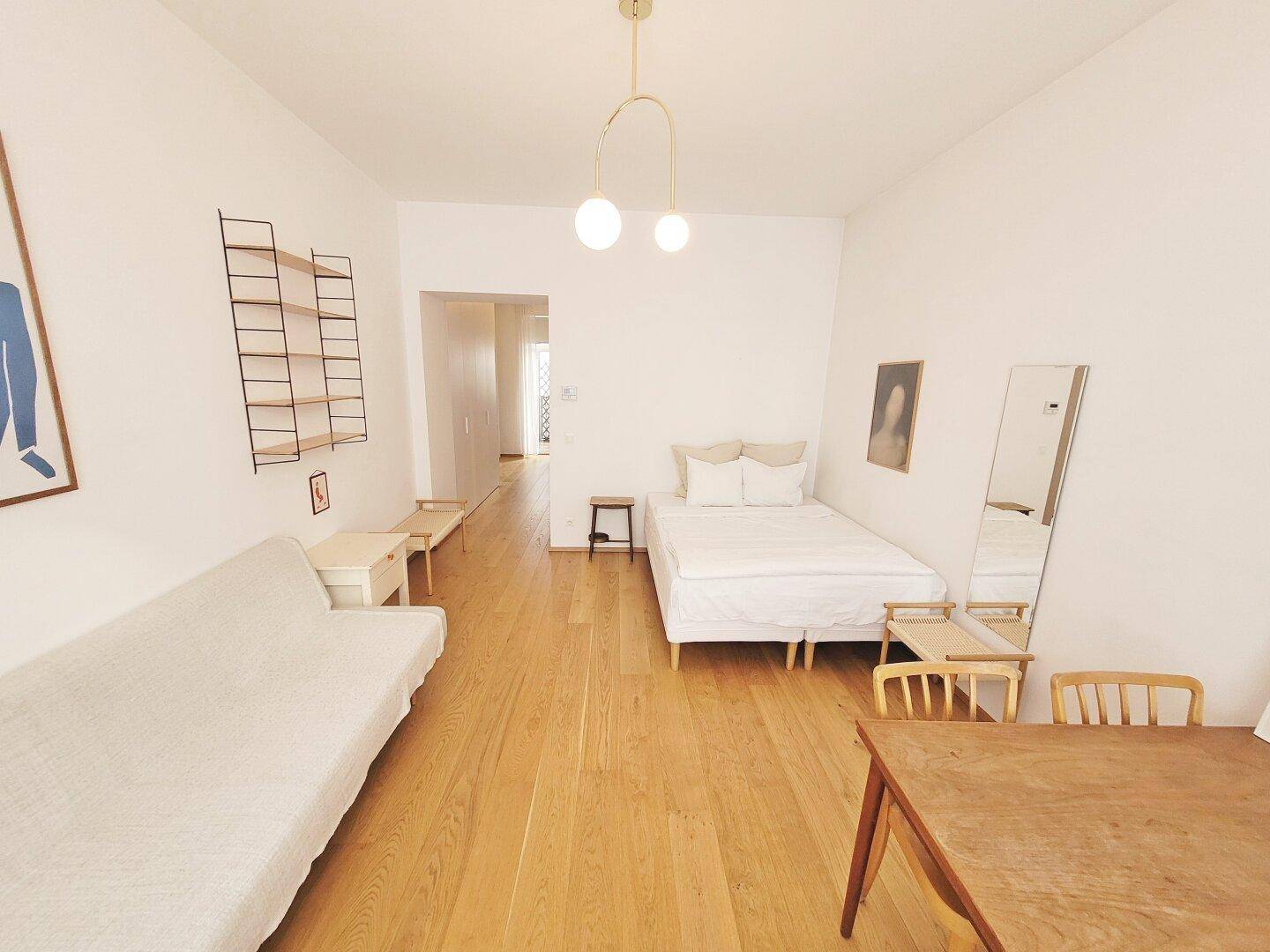 Wohn-Schlafzimmer