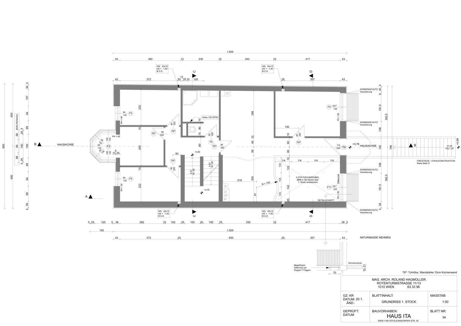 Grundriss 1. OG