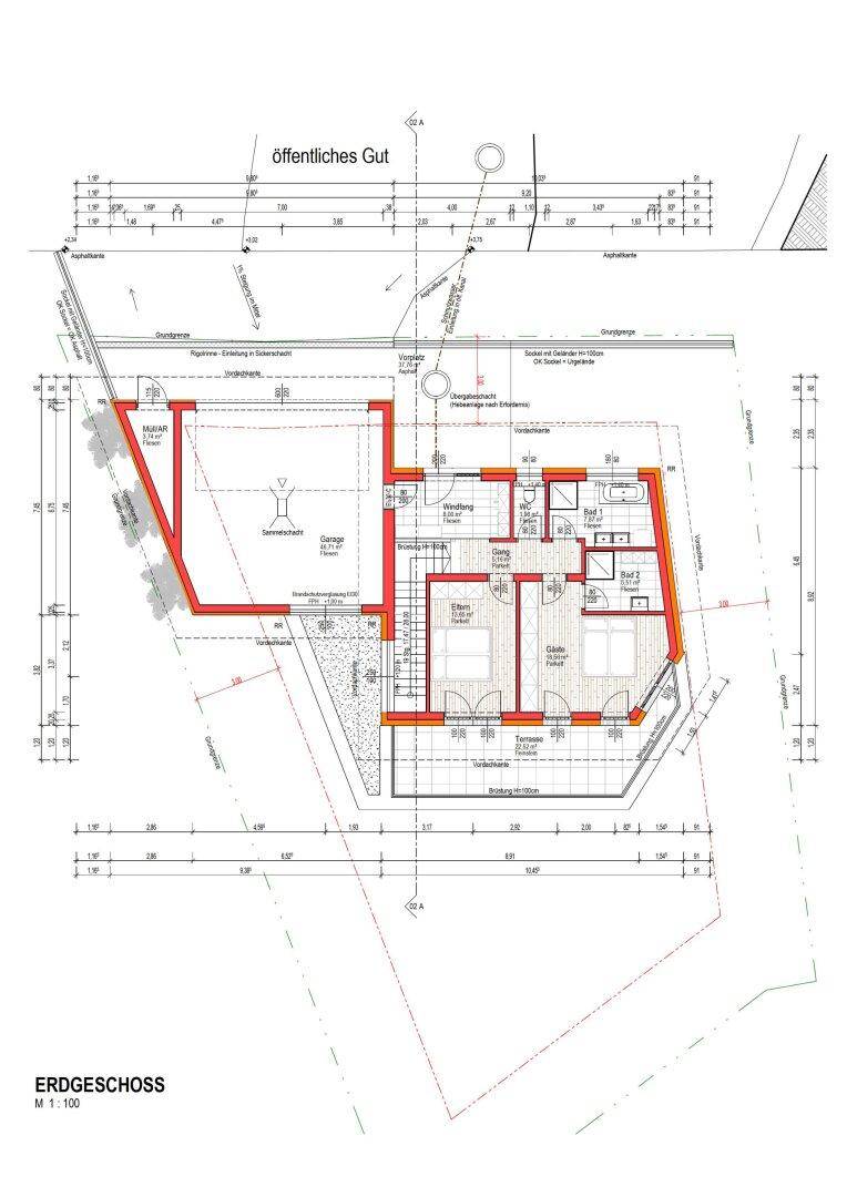 EP Wohnhaus EG (Var. 2 - Gästezimmer)