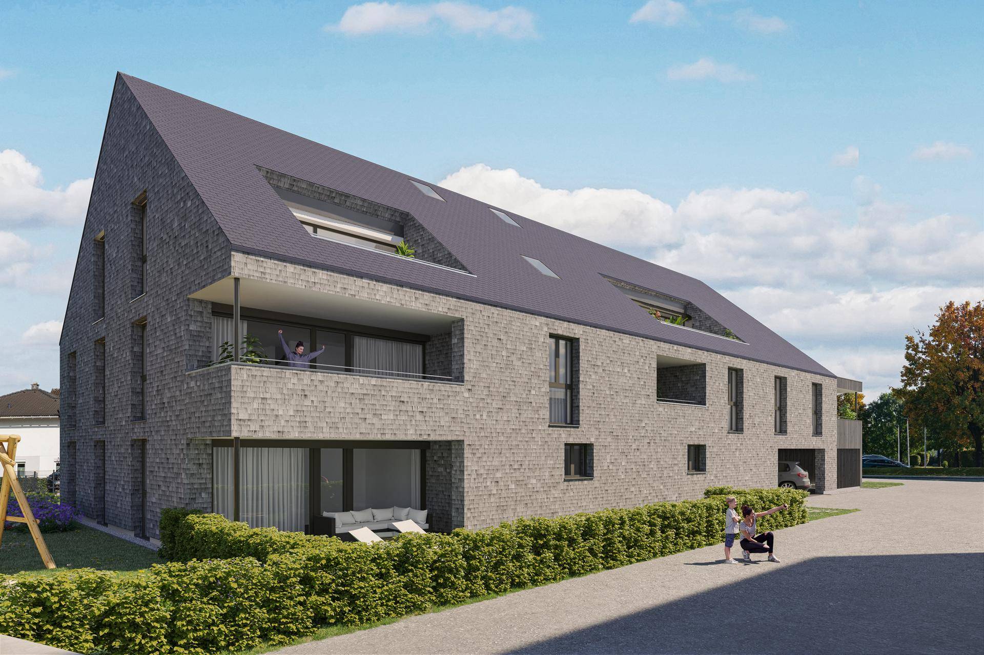 Tolle 3-Zimmer GartenwohnungLUSTENAU / ZELLGASSE (Top 01) - Widok 3