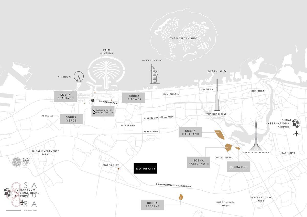 Motor City Location Plan macro