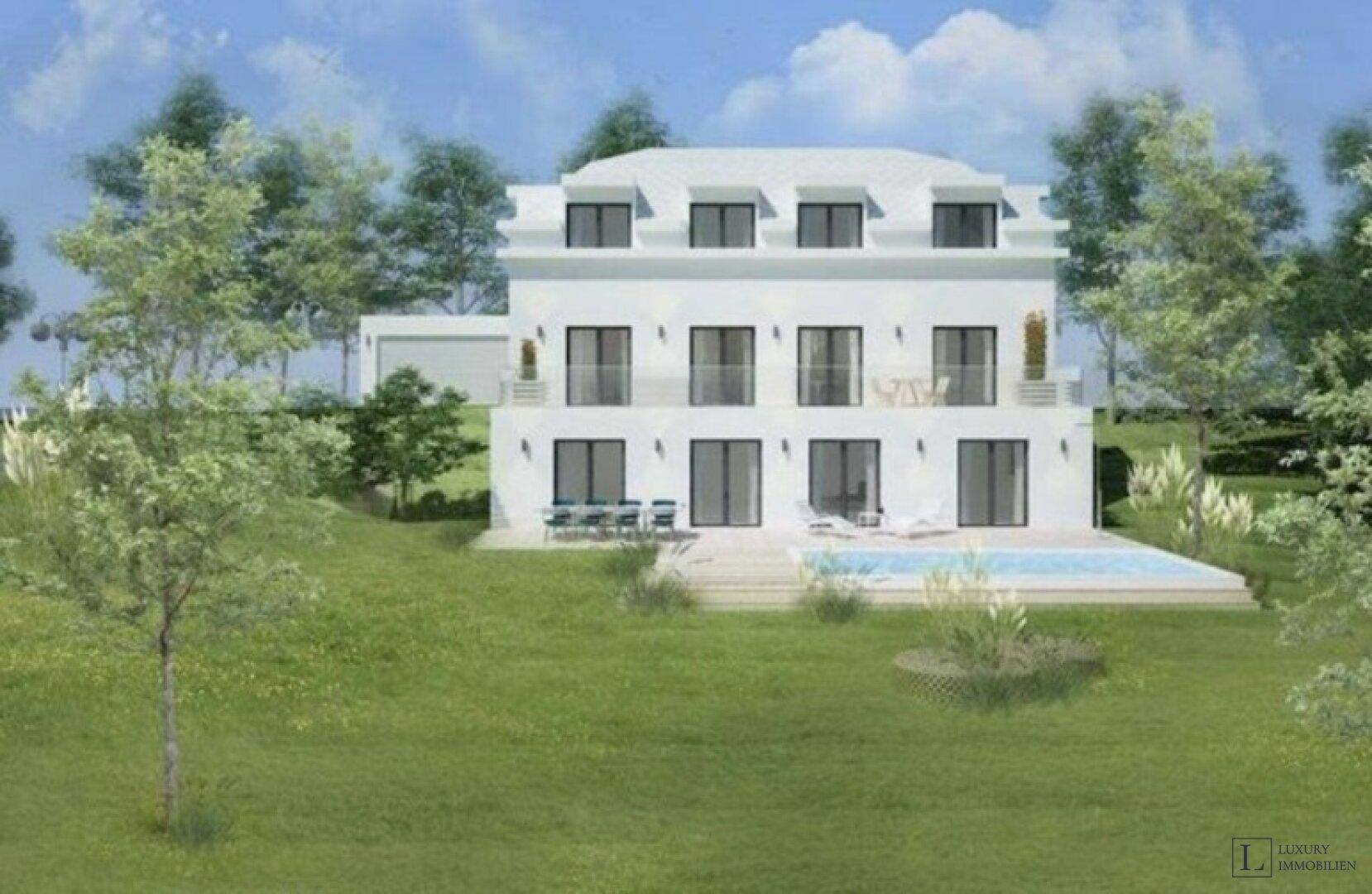 Exklusives Baugrundstück mit genehmigtem Villenprojekt in Perchtoldsdorf - Ansicht 4