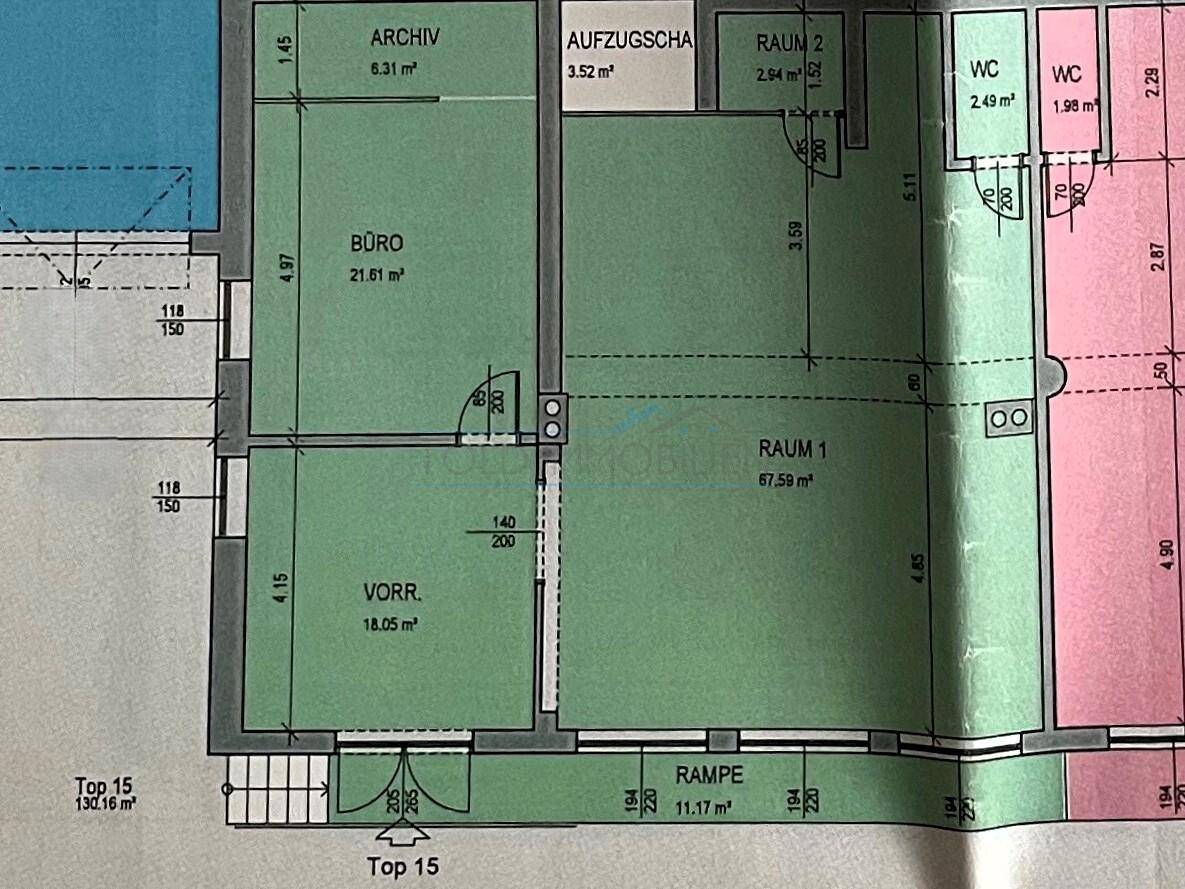Lagerflächen / Verkaufsflächen / Büro direkt neben der B100 – pohled 3