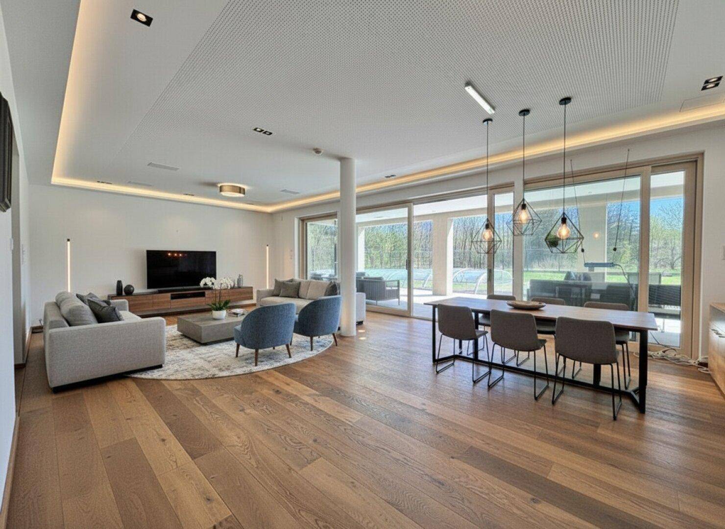 MUSIK, NATUR und LUXUS | Traumvilla mit Vielzweck-Tonstudio | großzügiger Außenbereich mit Pool | Photovoltaik | Smart-Home-System | Naturpanorama - Ansicht 5