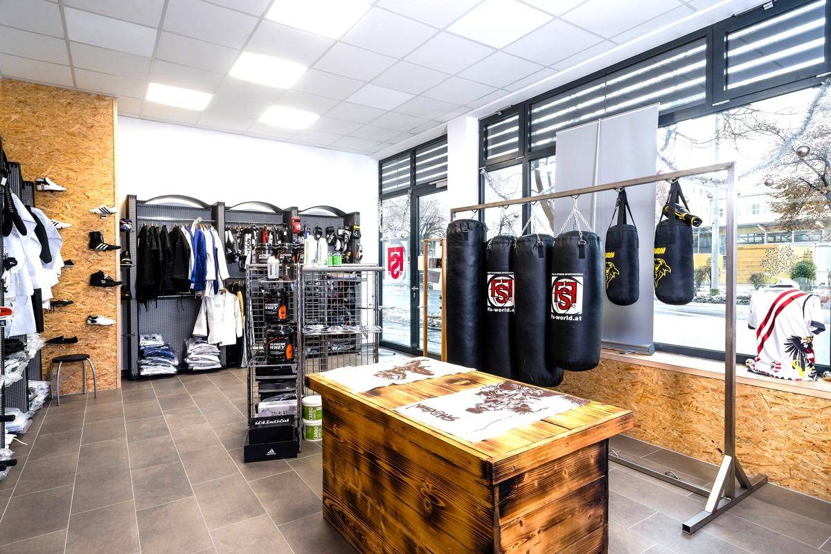 Fitness-Shop Innen