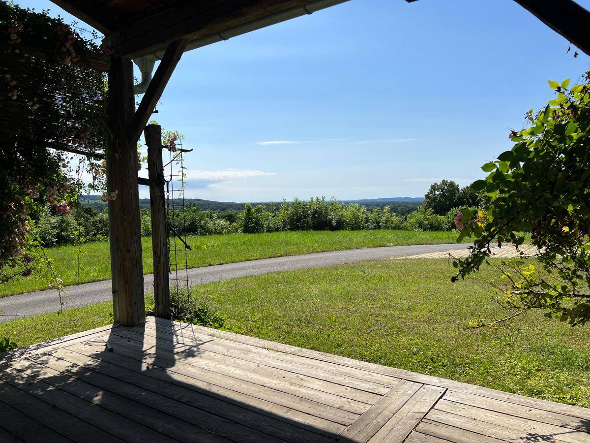 Ausblick von der Terrasse
