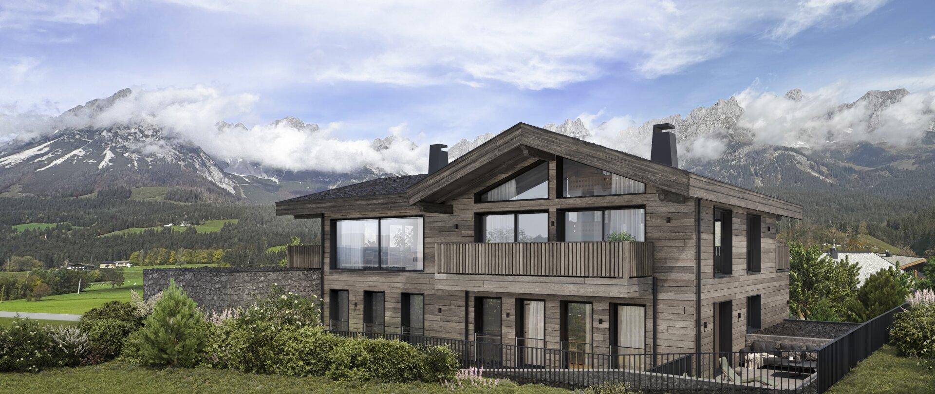 Exklusive Premium-Chalets mit Blick auf den Kaiser in Going - Tourismus Widmung - Ansicht 6
