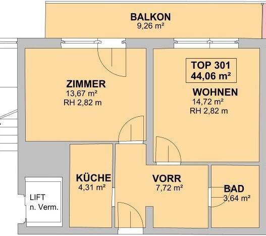 Wohnungsgrundriss