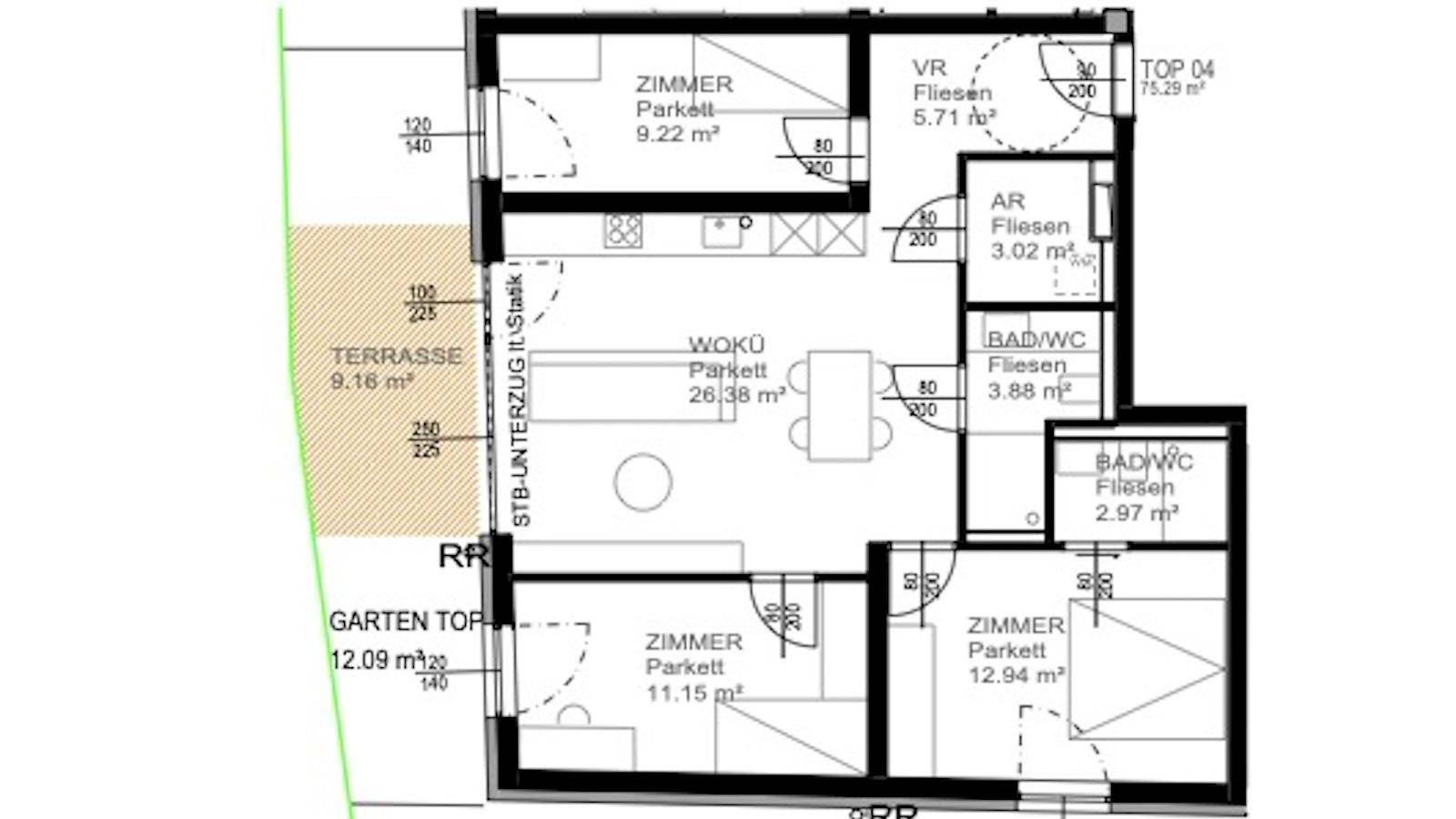 Wohnungsplan