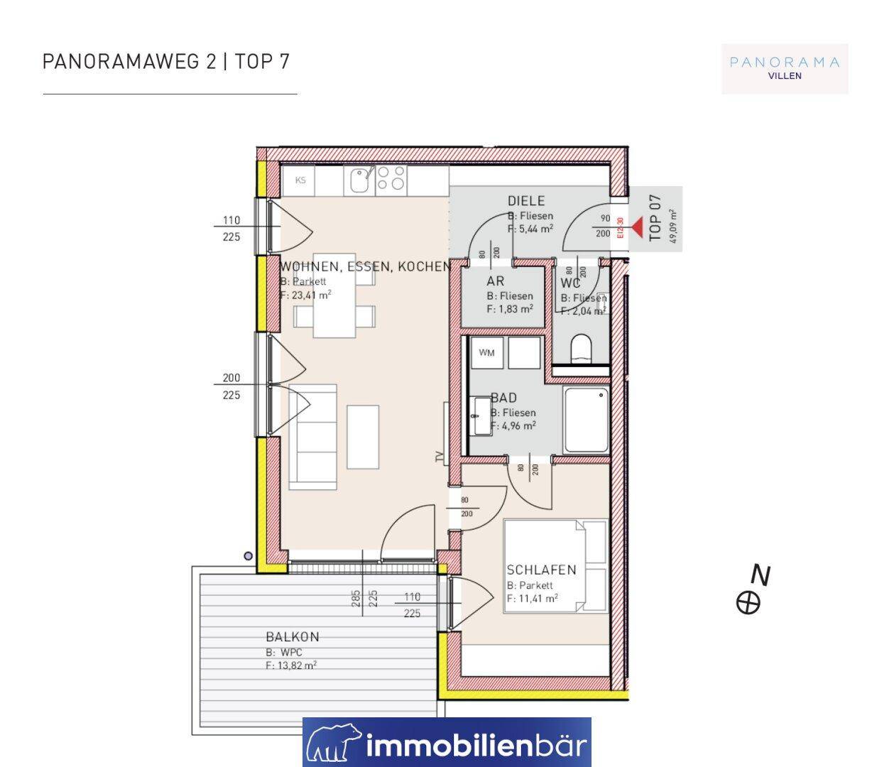 Moderne Traumwohnung in Top-Lage mit Südbalkon und Carport - Mehr