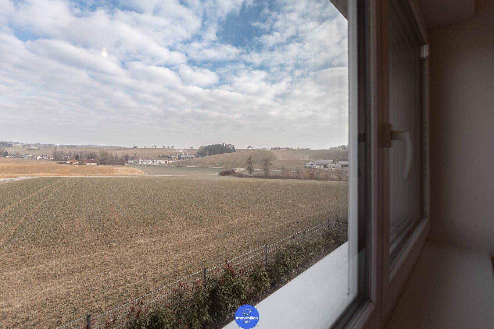 Ausblick Schlafzimmer