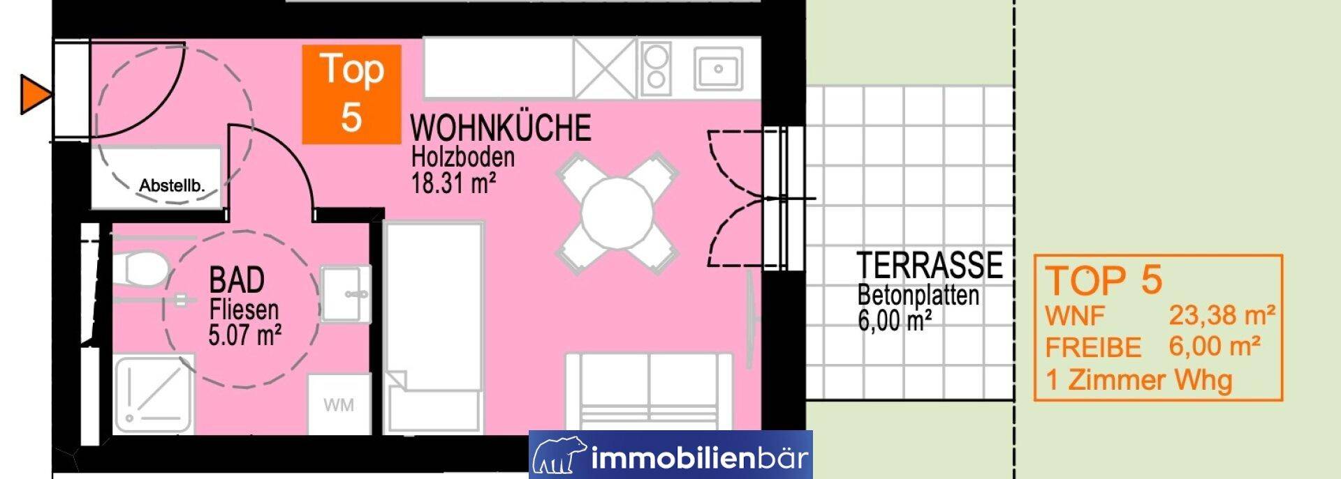 Leistbare Starterwohnung mit Terrasse | Optimal für Eigennutzung &amp; Anlage - Mehr