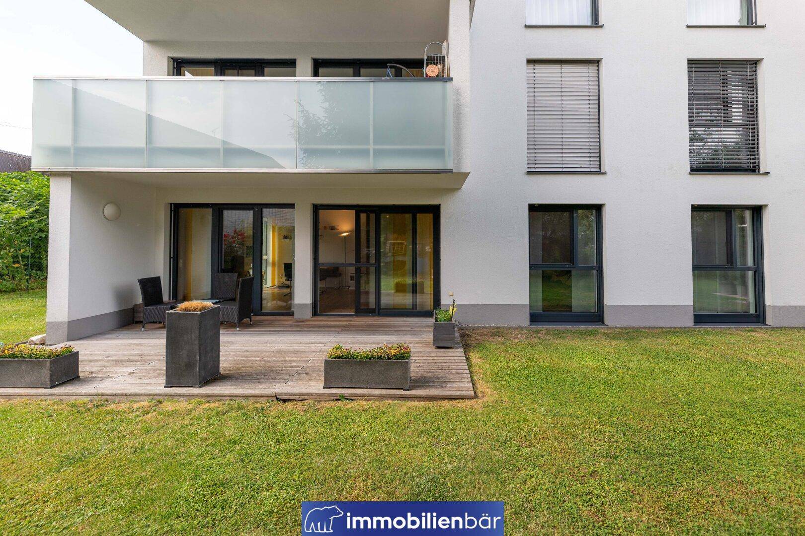 WOHNEN IM GRÜNEN – ruhige 3 Zimmer Gartenwohnung in begehrter Lage von Ried im Innkreis - Ansicht 2