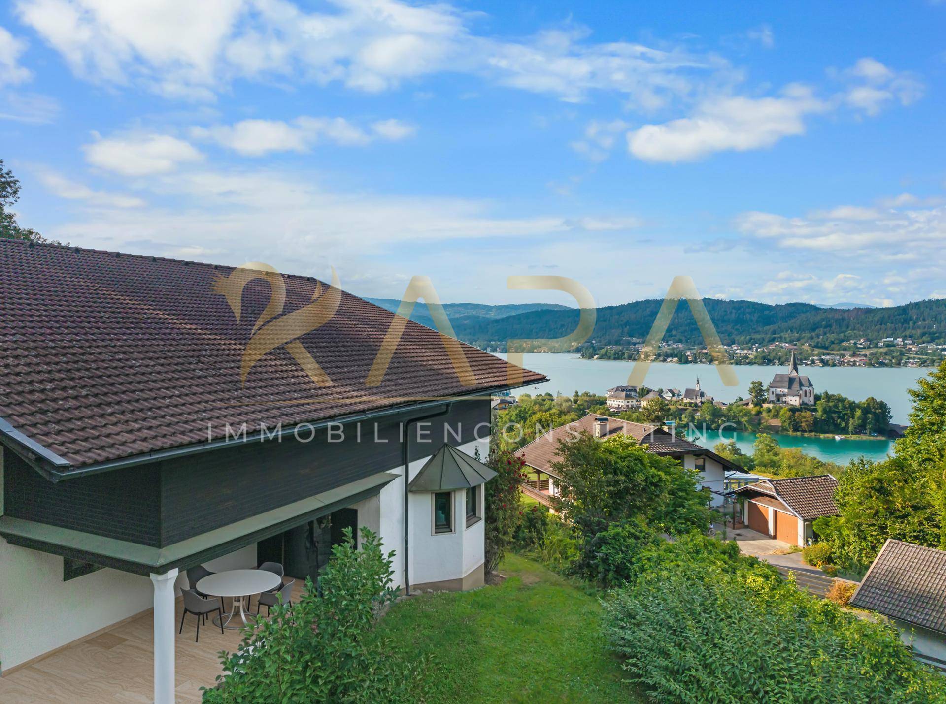 Secret Sale! Erhabene Villa mit Blick über Maria Wörth - Ansicht 5