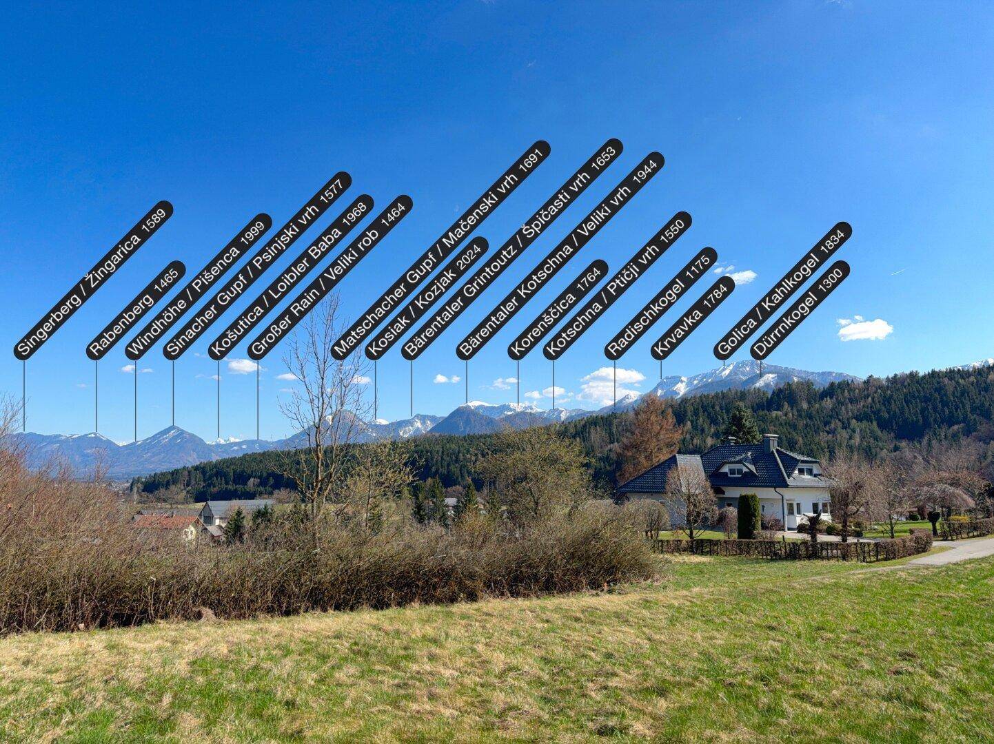 Sonniges Baugrundstück in idyllischer Lage mit Fernblick - Ansicht 5