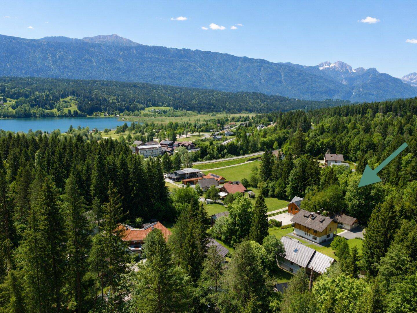 Leben &amp; Vermieten am Pressegger See – Wohnhaus mit Ferienappartements - Ansicht 2