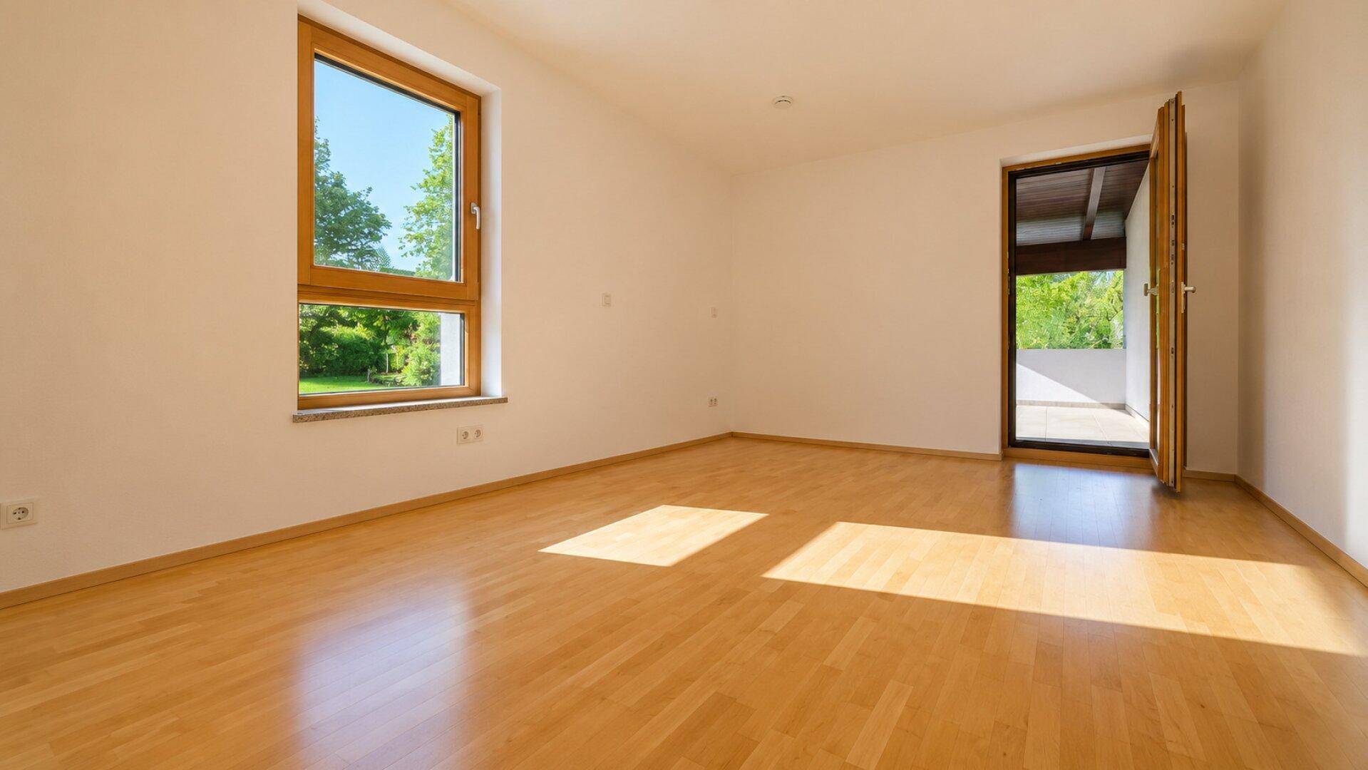 Großzügiges Schlafzimmer Kompagnon Immobilien