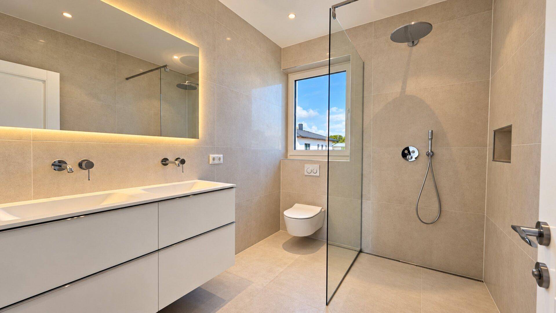 Kompagnon Immobilien GmbH helles Badezimmer