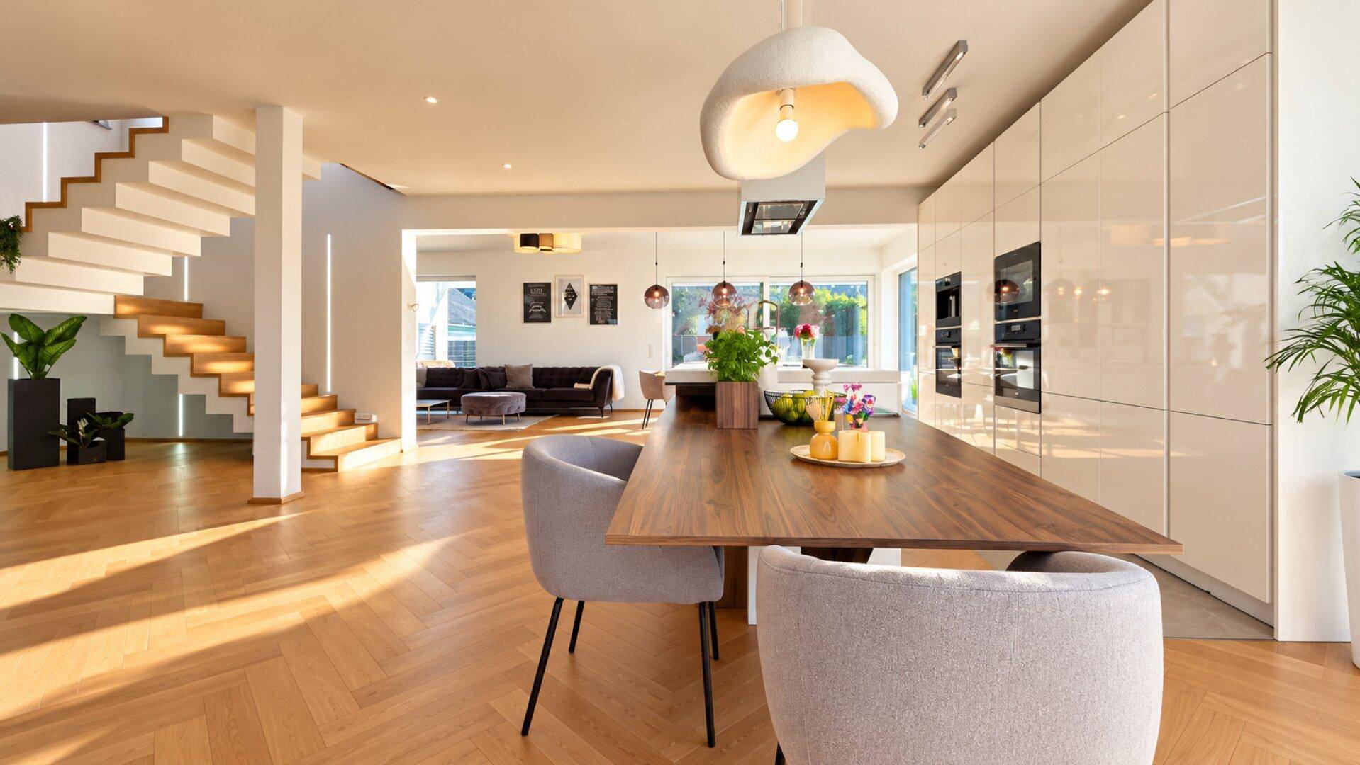 Kompagnon Immobilien GmbH Wohn- & Essbereich