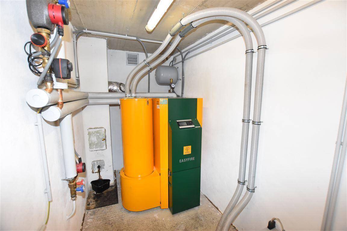 Neue Pellets Heizung