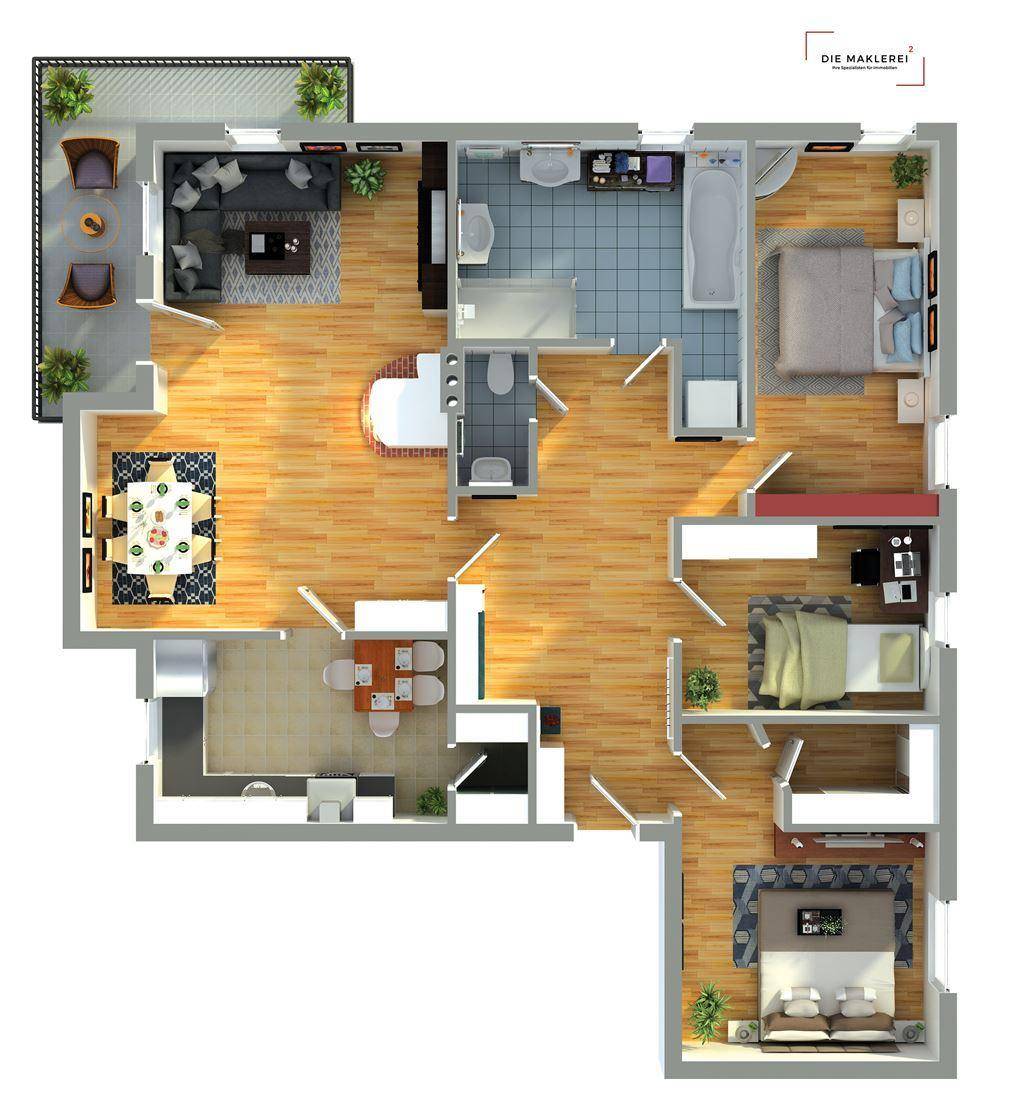 Grundrissplan