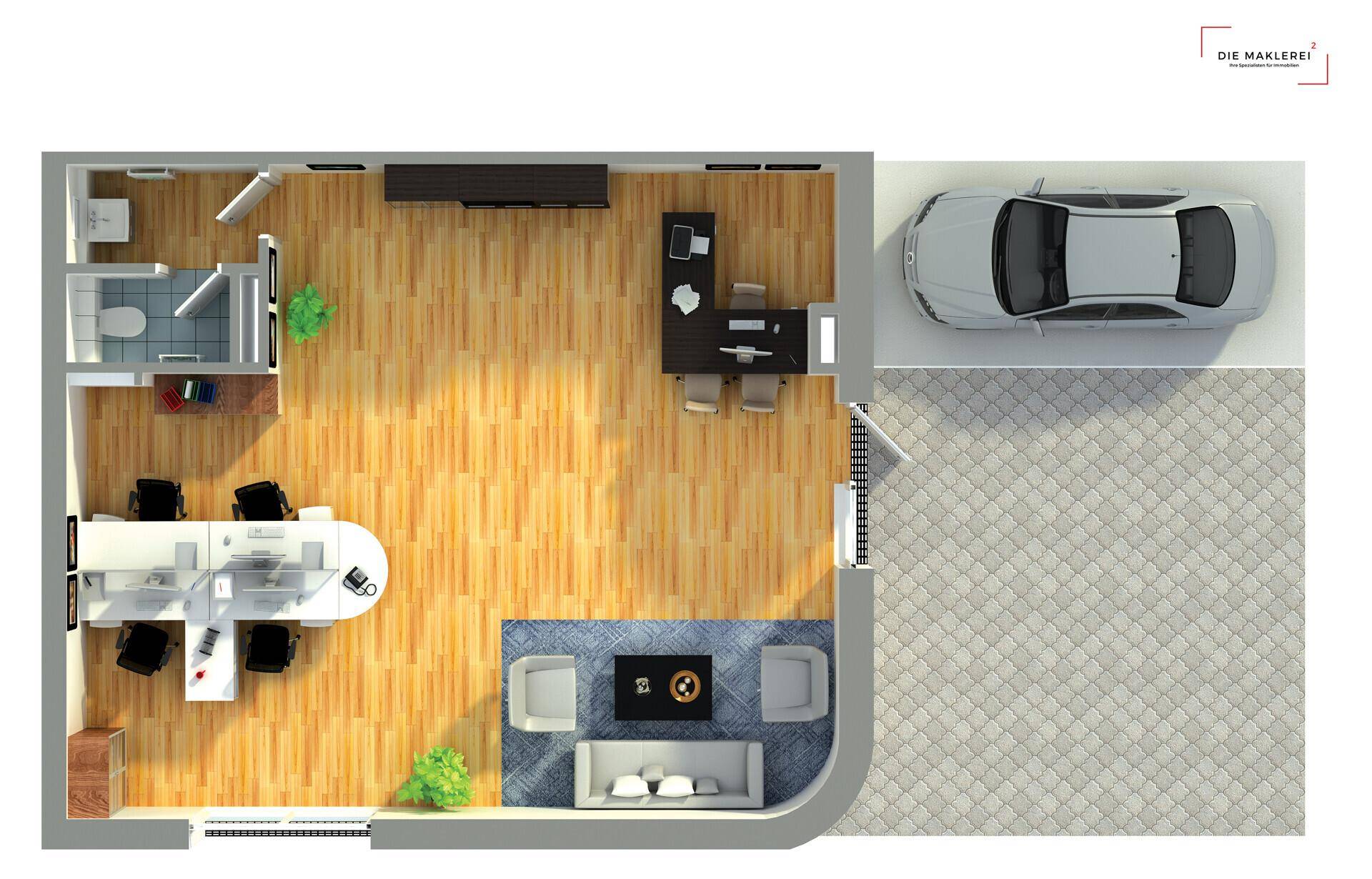Neubauprojekt in bester Lage Repräsentative Gewerbeeinheit in St. Johann in Tirol - Ansicht 5
