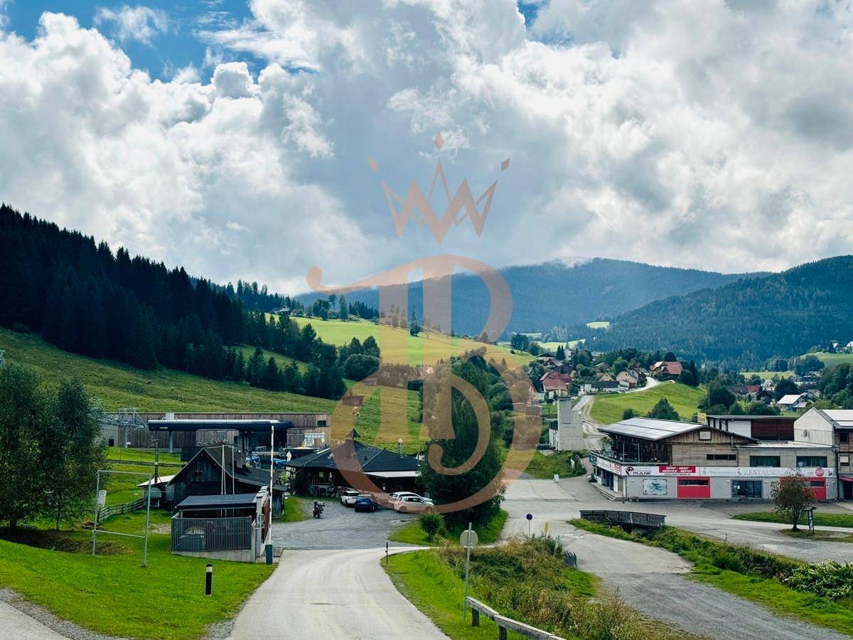 Ausblick auf die Piste