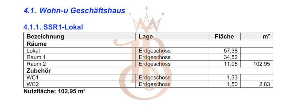 Geschäftslokal WG 22