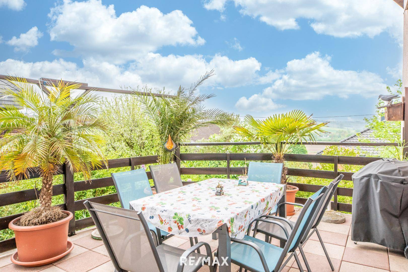 Terrasse mit Ausblick