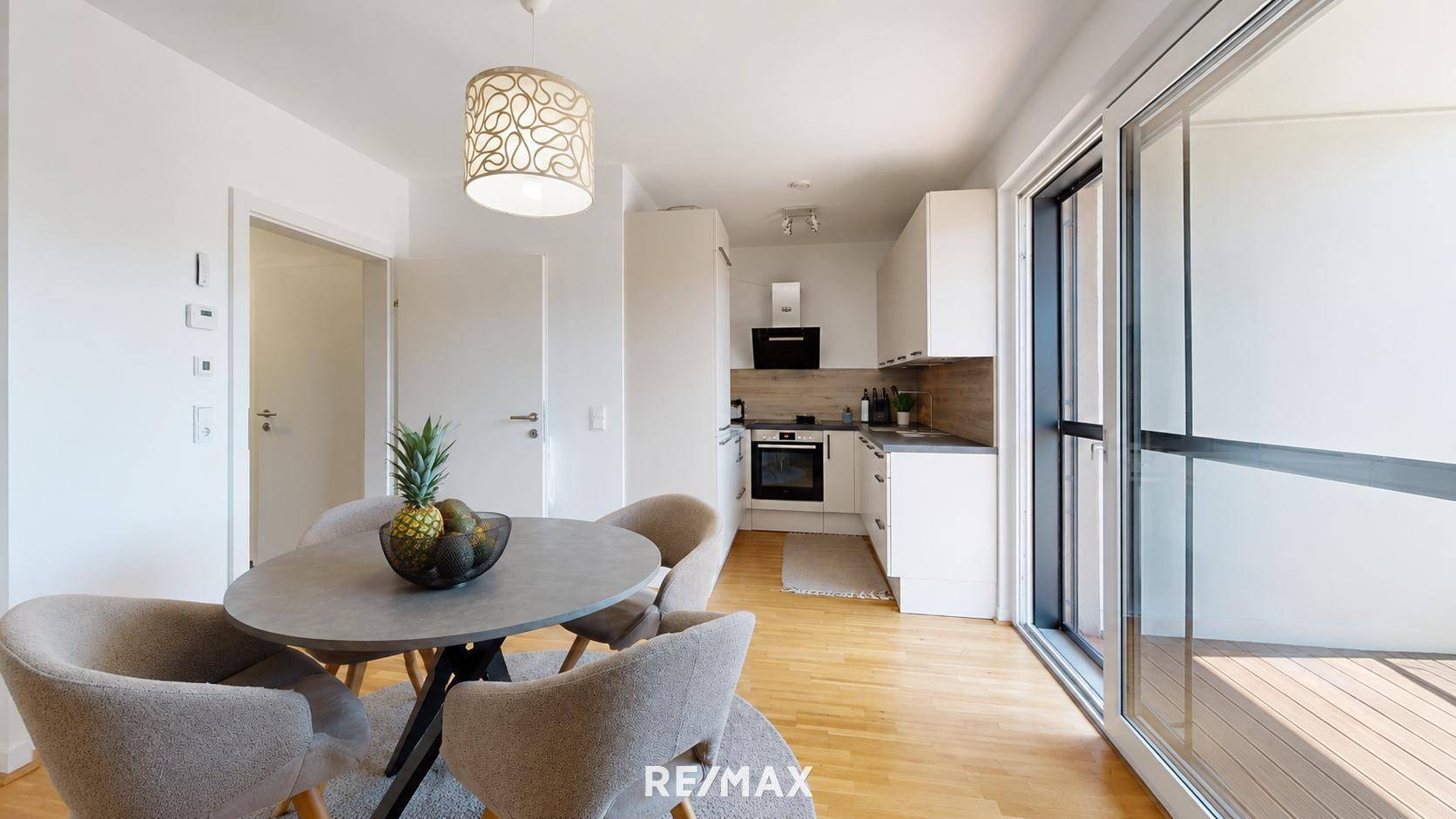 Moderne 2-Zimmer-Wohnung mit Dachterrasse in Ansfelden – pohled 2