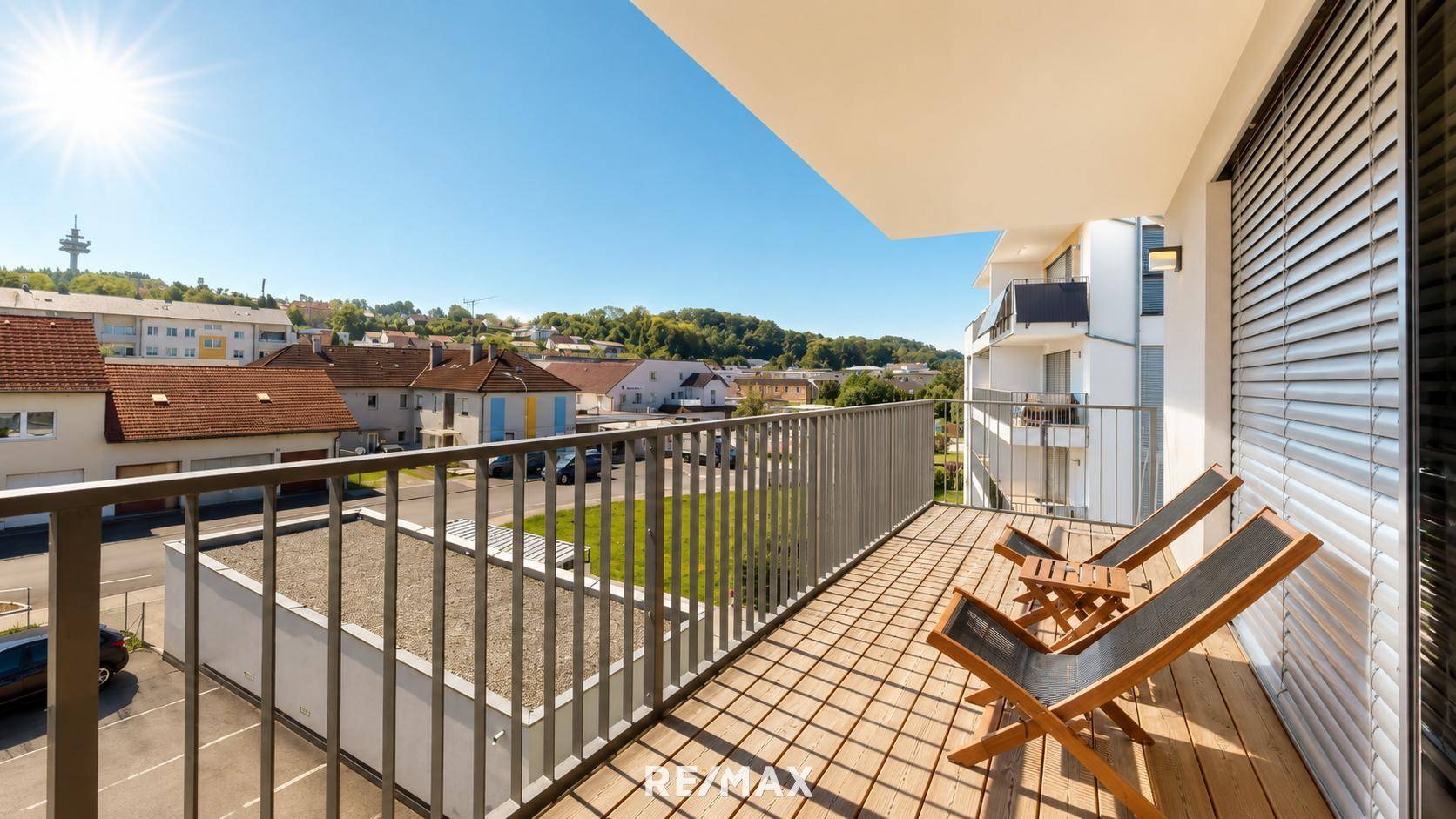 Moderne 2-Zimmer-Wohnung mit Dachterrasse in Ansfelden – pohled 5