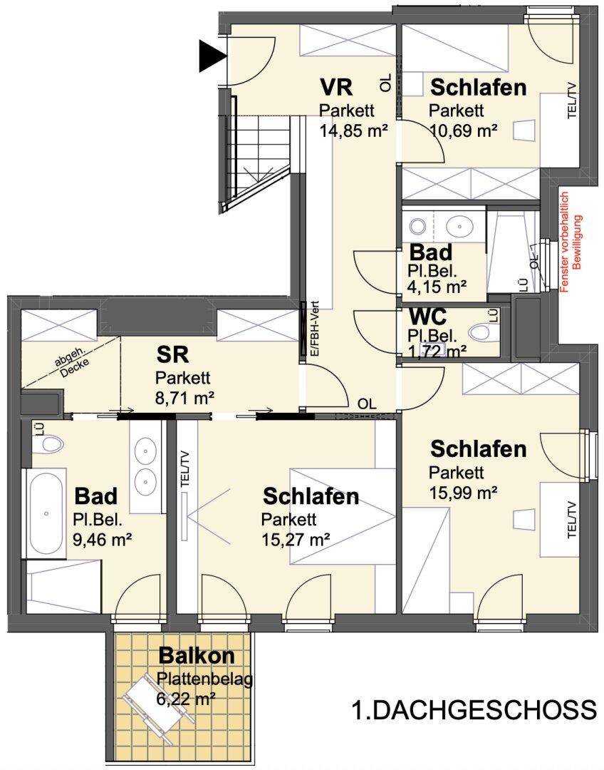 1. Dachgeschoss