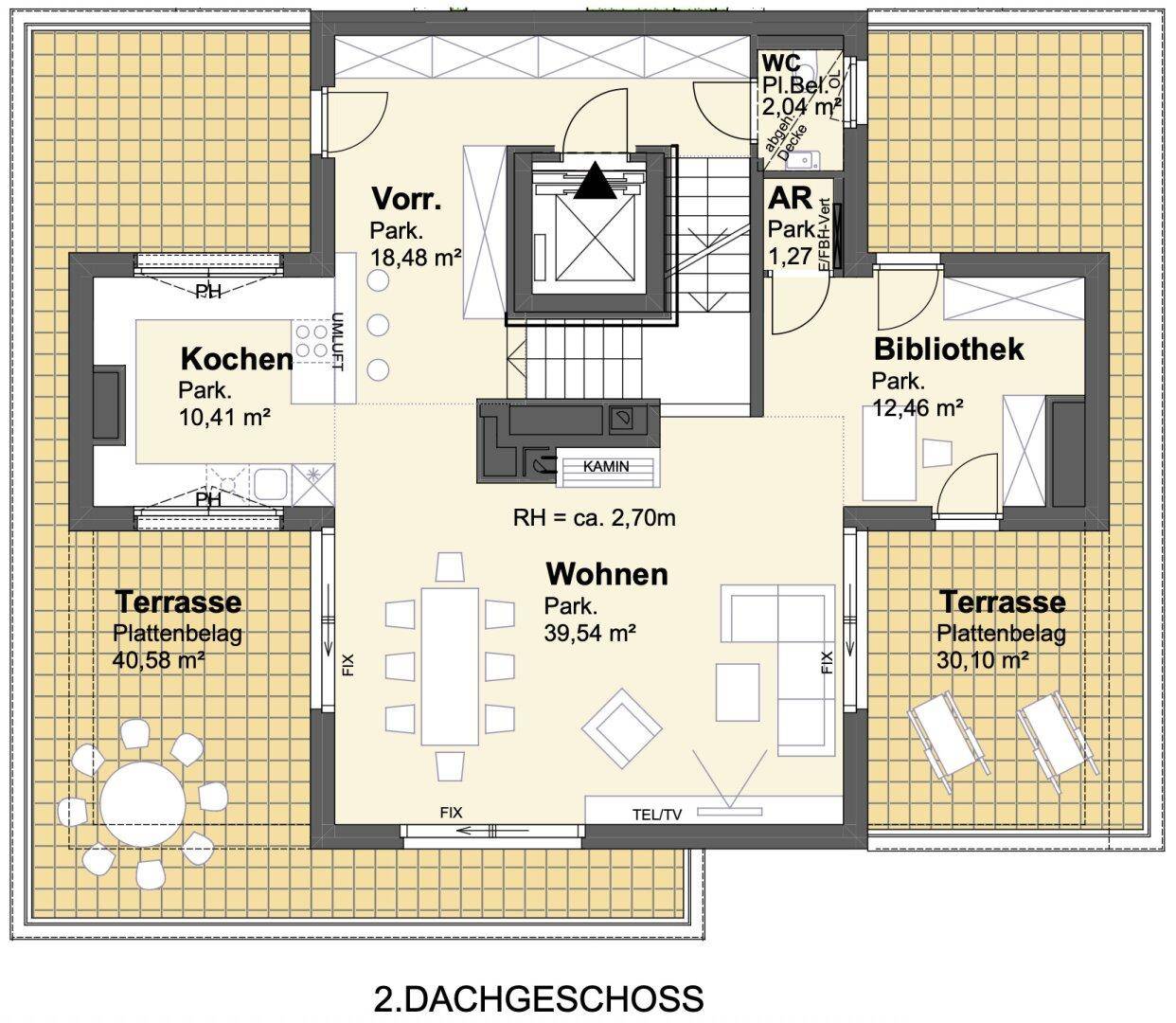 2. Dachgeschoss