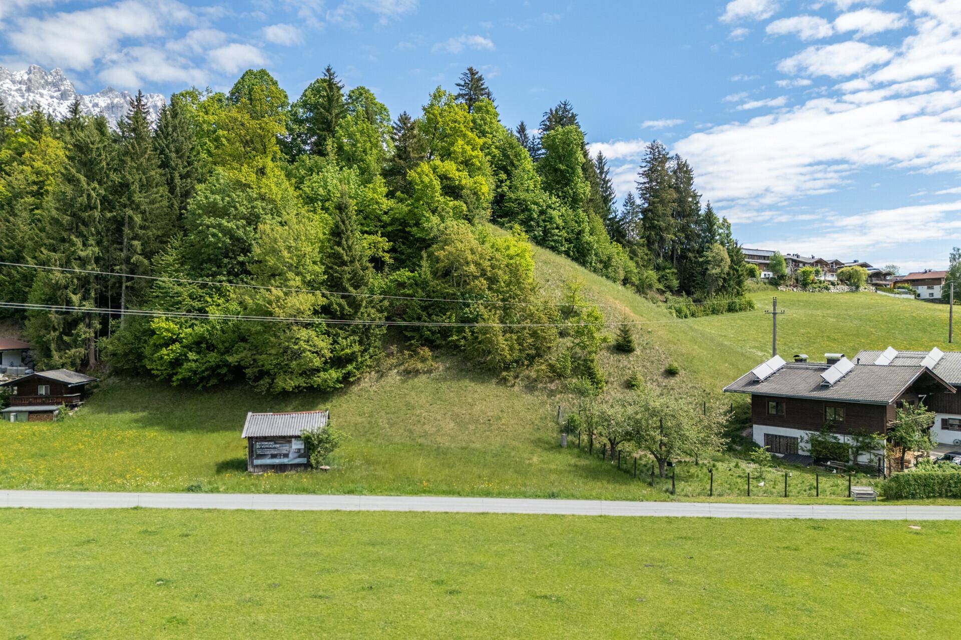 Sonniges Baugrundstück am Wilden Kaiser - Ansicht 2